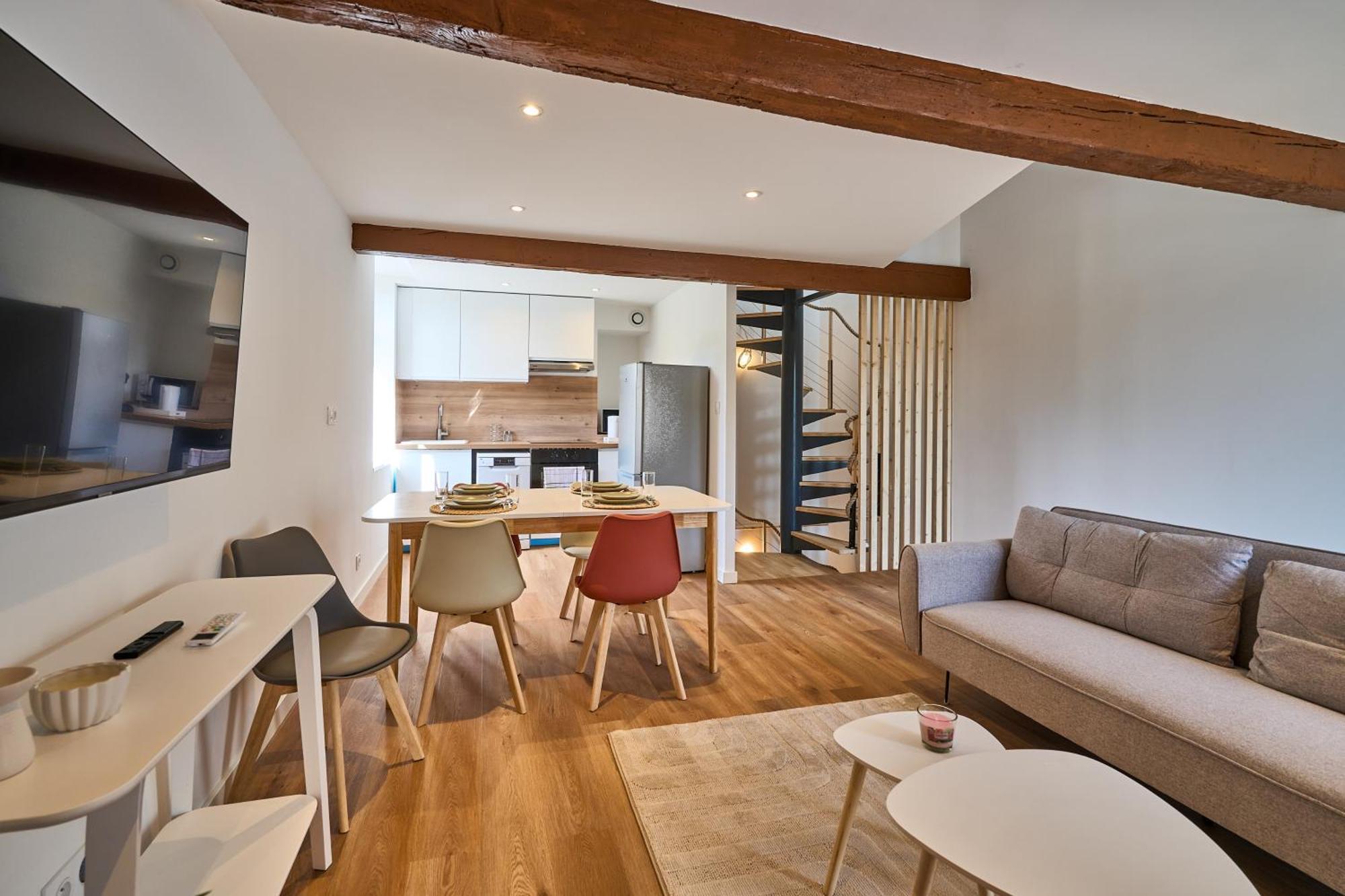 Apartmán Le Rempart Harmonieux - Triplex Au Pied De La Cite Carcassonne Exteriér fotografie