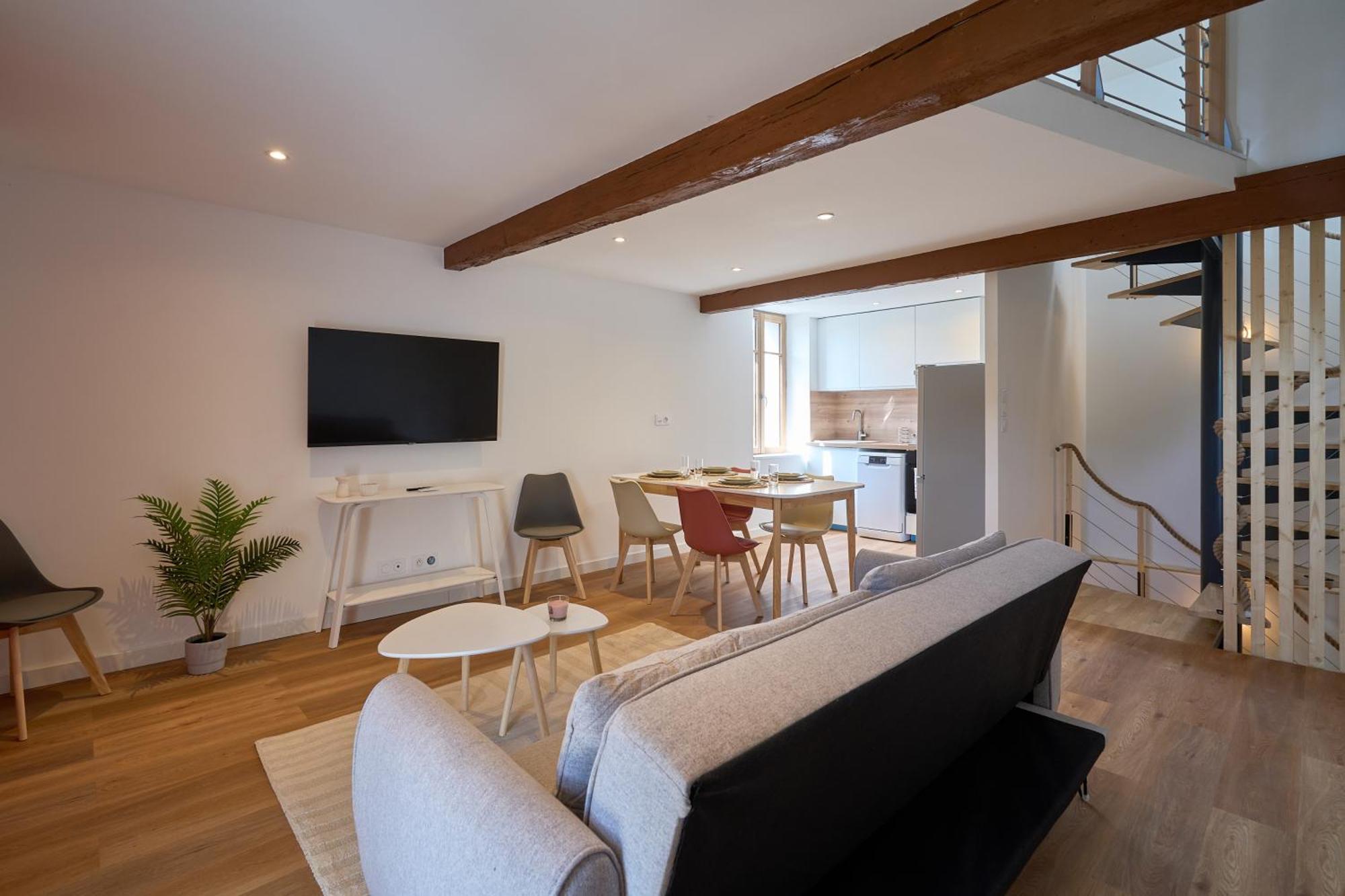 Apartmán Le Rempart Harmonieux - Triplex Au Pied De La Cite Carcassonne Exteriér fotografie